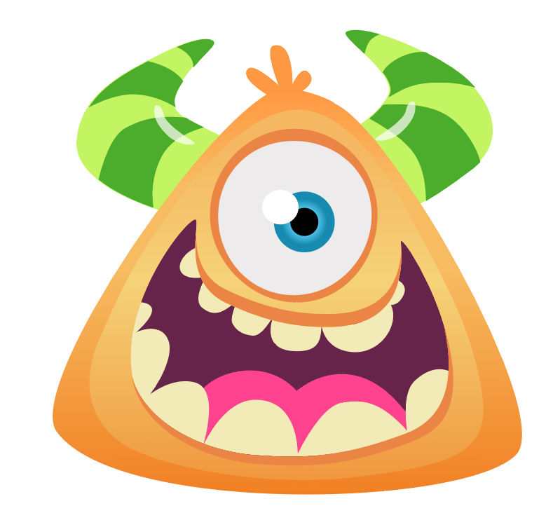 Monster Illustration School Project. 06/26